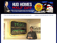 Tablet Screenshot of hudhomeshalfoff.com